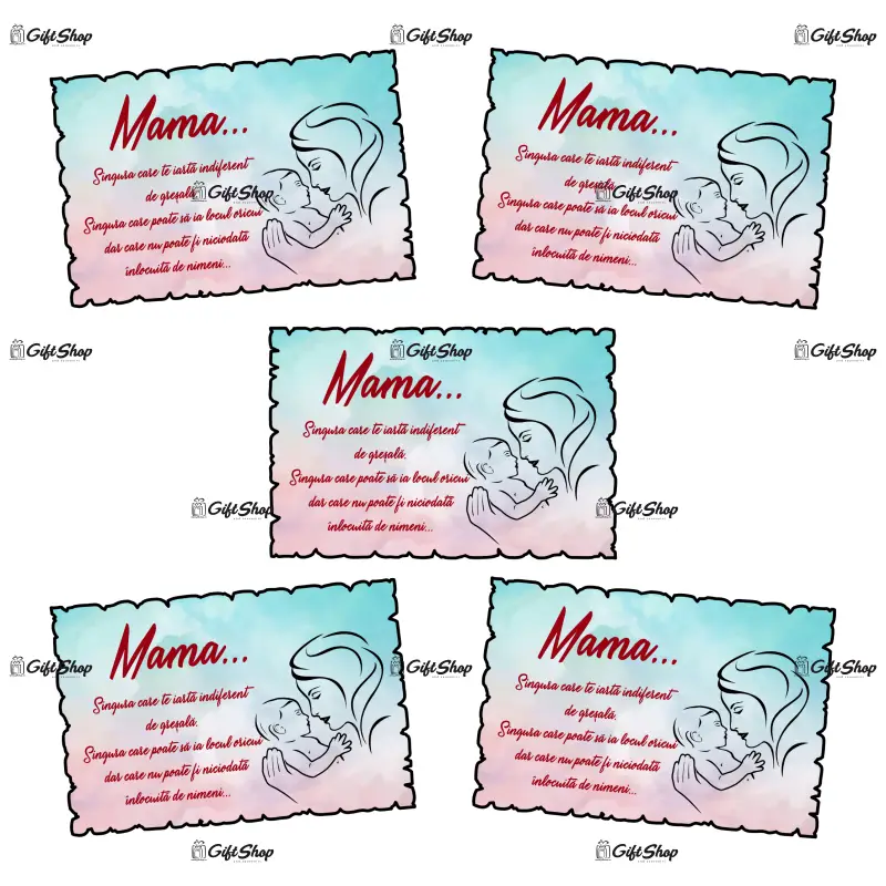 Mama singura care te iarta indiferent de gresala, magnet frigider mgs071